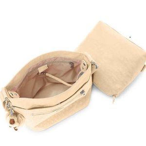 Kipling ISLA Bucket Bag Cream